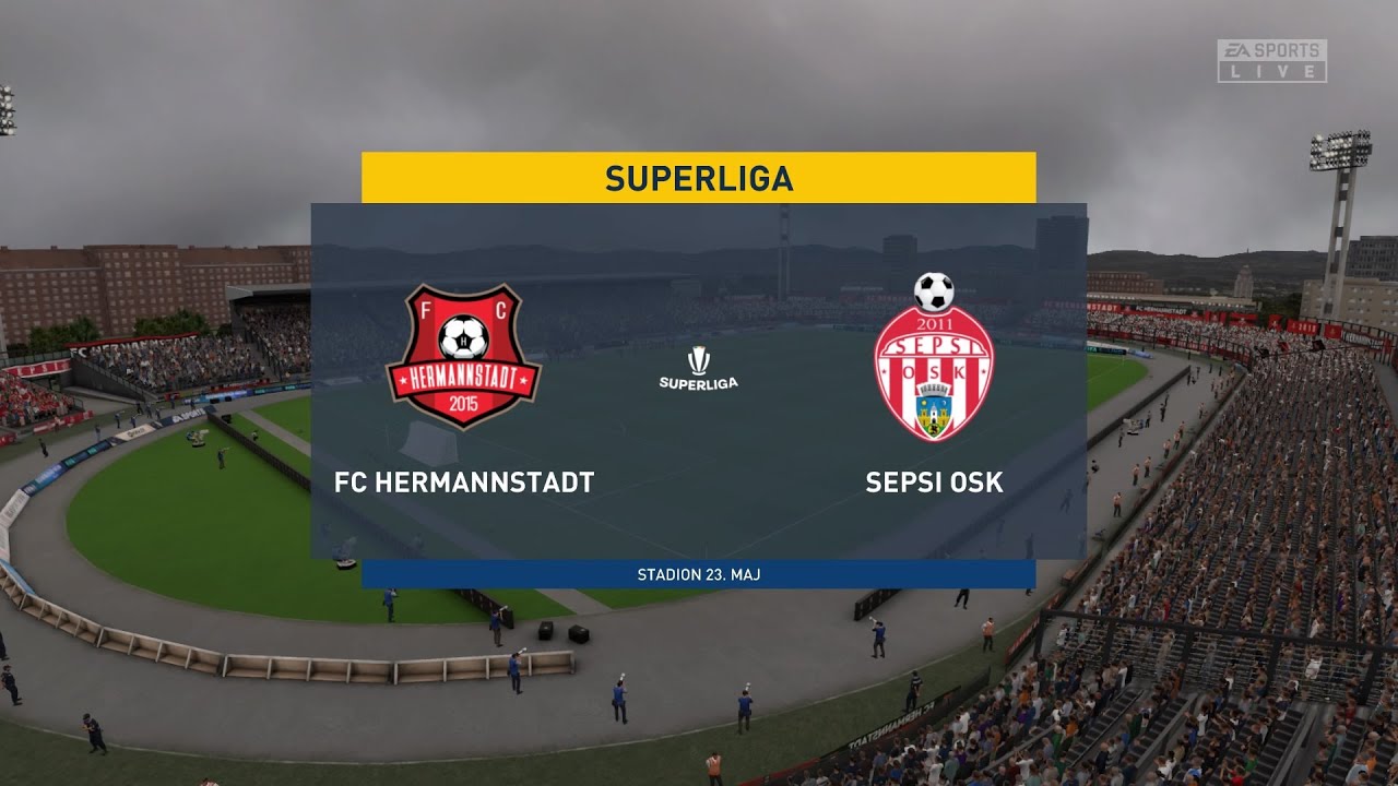 Hermannstadt – Sepsi: meci crucial în Superliga României