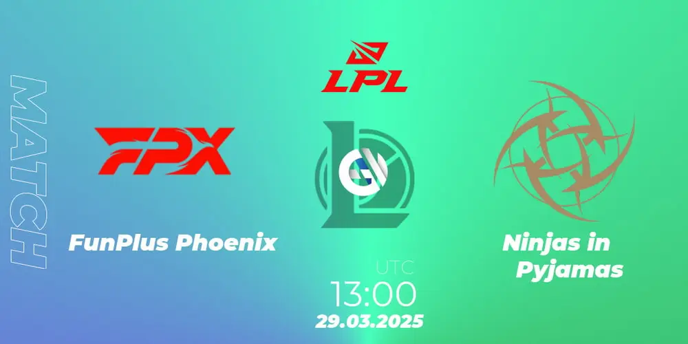 Analiza meciului din LPL: FunPlus Phoenix vs. Ninjas In Pyjamas